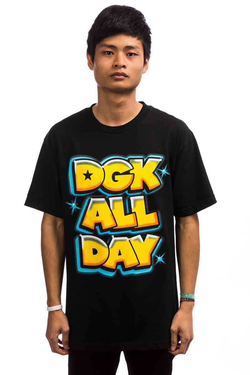 DGK Skateboards Airbrush All Day T-Shirt (black)