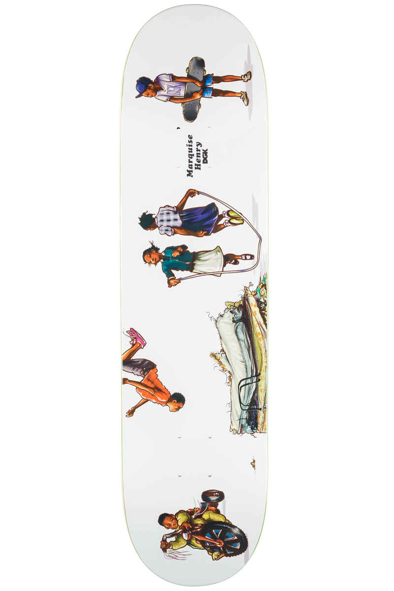 DGK Skateboards Quise Playground 8.06" Deck (white)