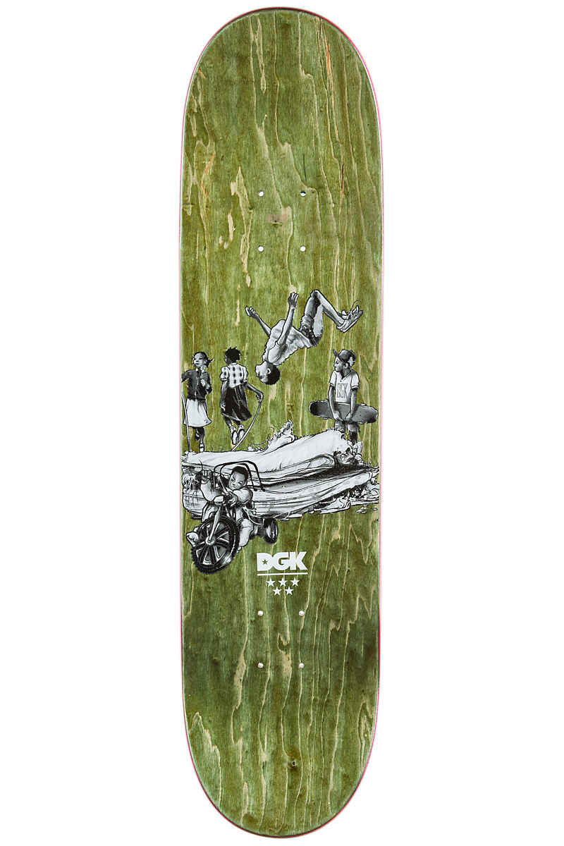 DGK Skateboards Quise Playground 8.06" Deck (white)