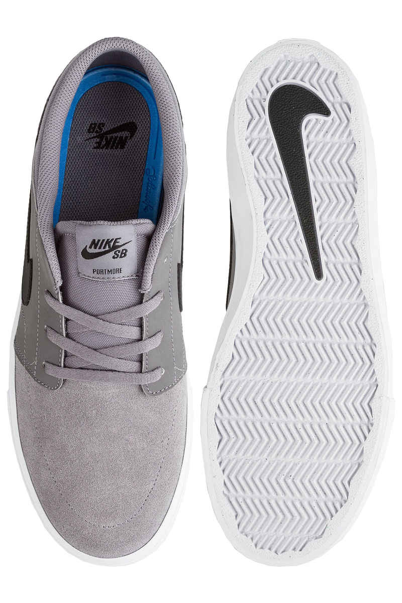 Nike SB Solarsoft Portmore II Chaussure (gunsmoke black white)