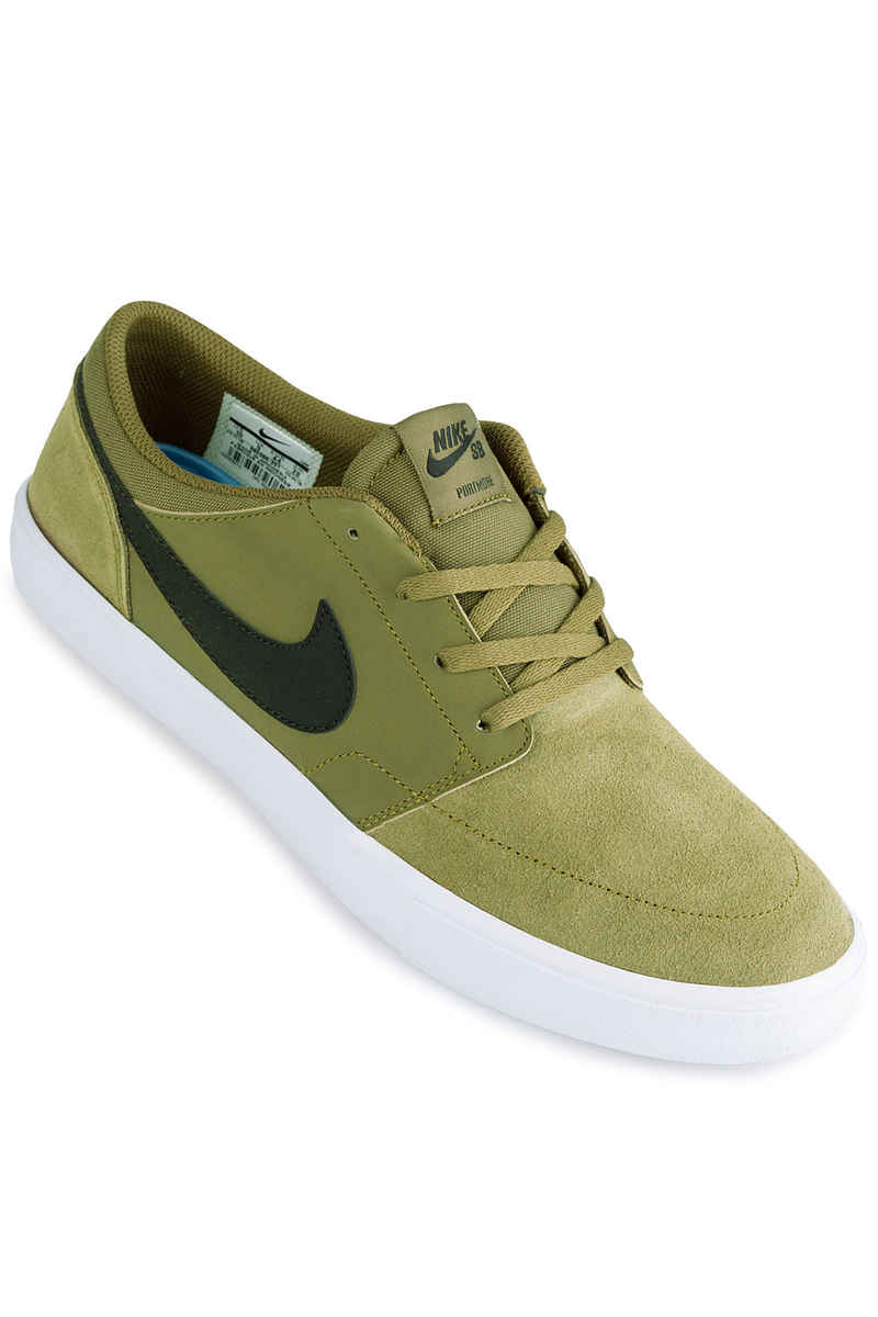 Nike SB Solarsoft Portmore II Shoes (olive flak black)