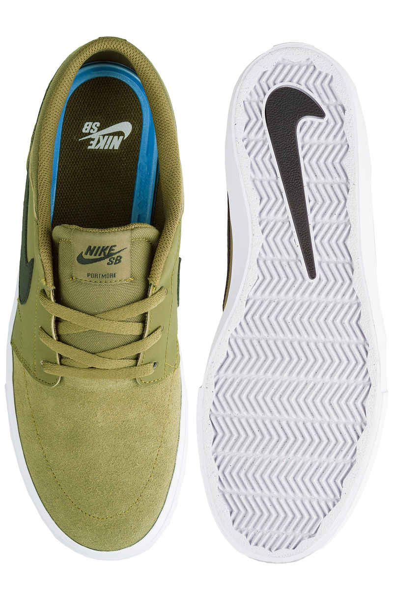 Nike SB Solarsoft Portmore II Shoes (olive flak black)