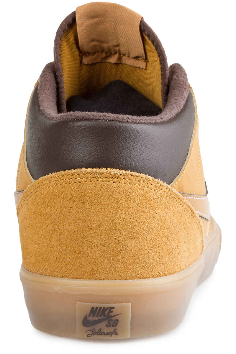 Nike SB Portmore II Solarsoft Mid Bota Shoes (bronze)