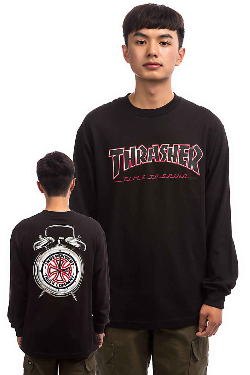 Independent x Thrasher Time To Grind Longsleeve (black)