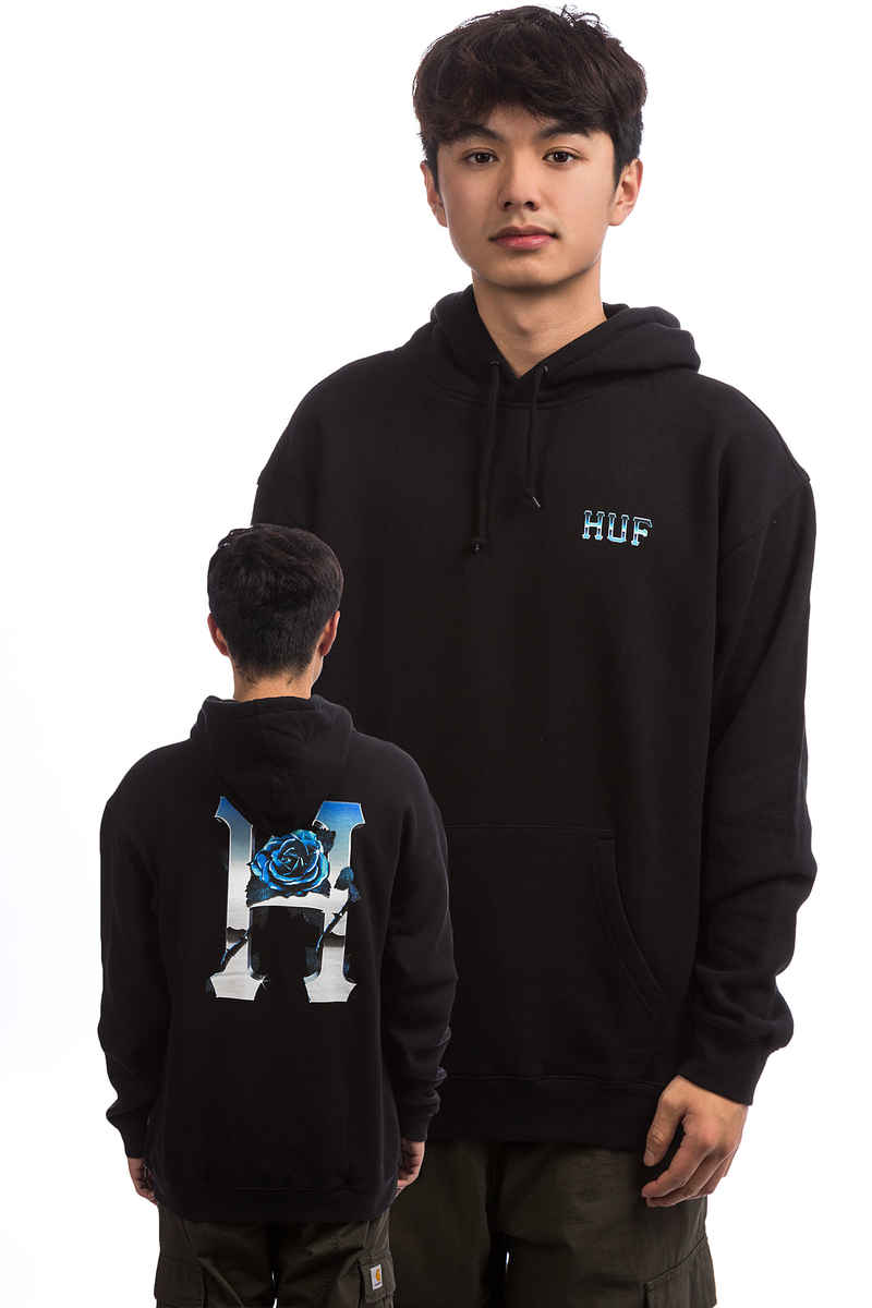 HUF Ice Rose Classic H Hoodie (black)