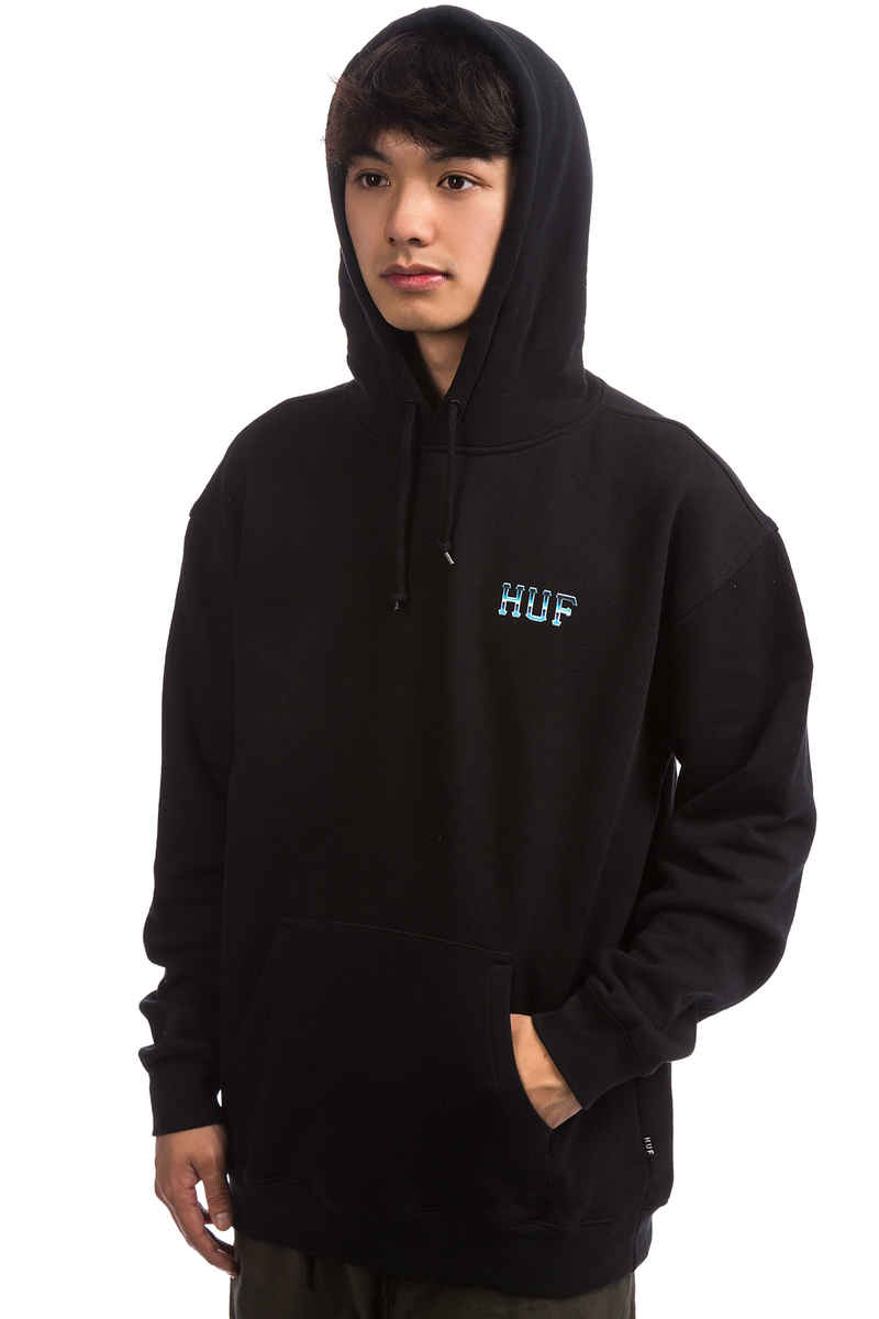 HUF Ice Rose Classic H Hoodie (black)