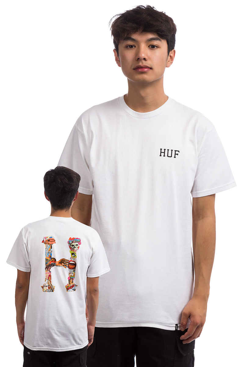 HUF Last Call Classic H T-Shirt (white)