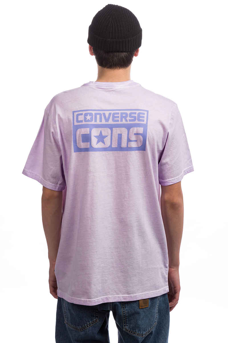 Converse CONS Logo Washed T-Shirt (twilight lavender tan)
