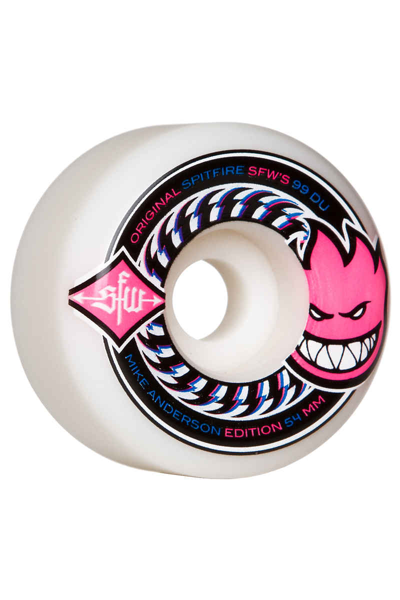 Spitfire Anderson SFW II Rollen (white) 54mm 99A 4er Pack