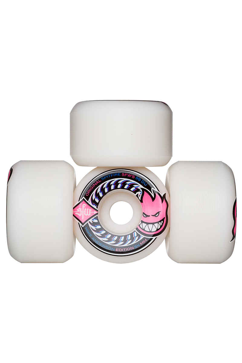 Spitfire Anderson SFW II Rollen (white) 54mm 99A 4er Pack