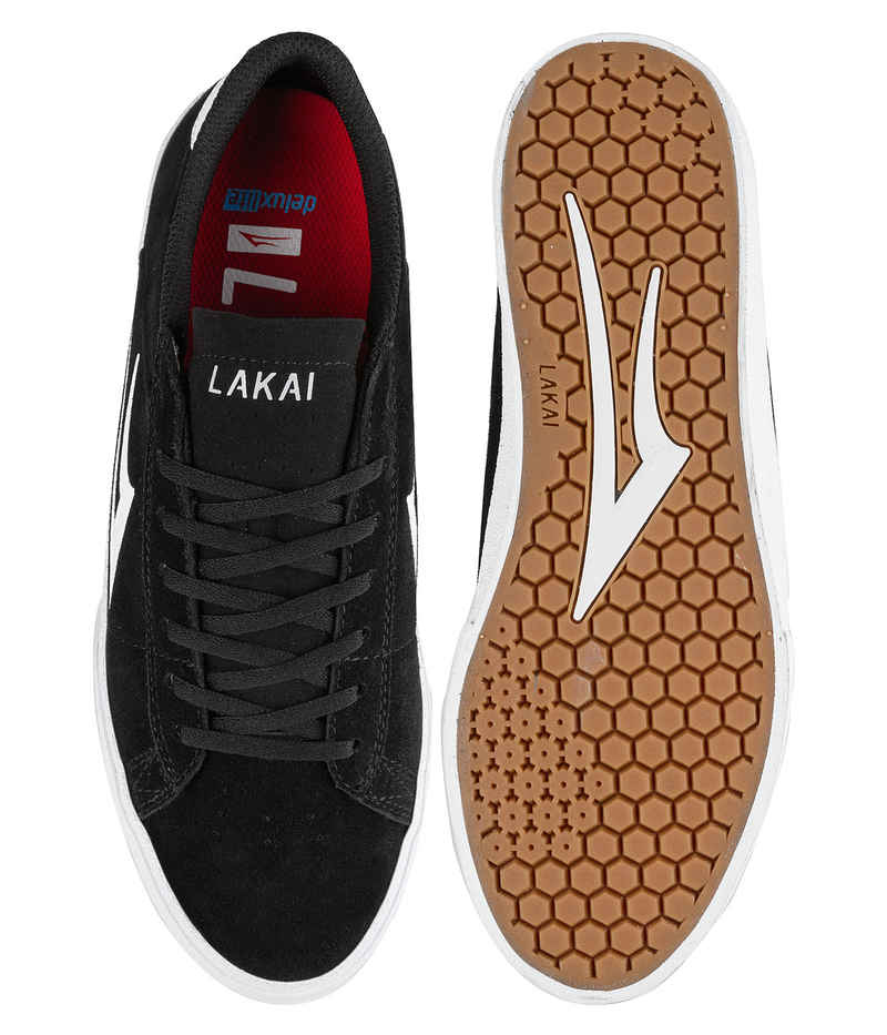 Lakai Newport Suede Chaussure (black white)