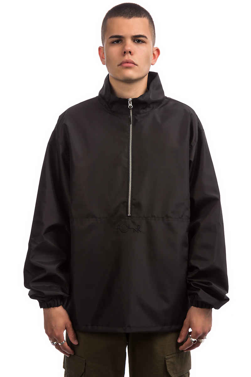 Polar Skateboards Ripstop Anorak Giacca (black)