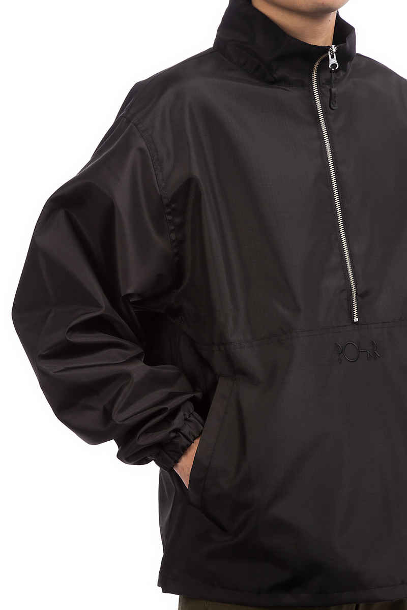 Polar Skateboards Ripstop Anorak Giacca (black)