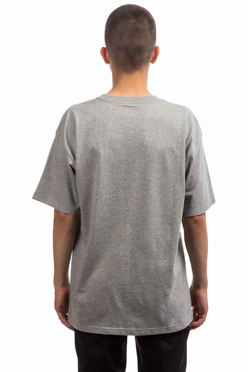 Polar Skateboards Script Logo T-Shirt (heather grey)