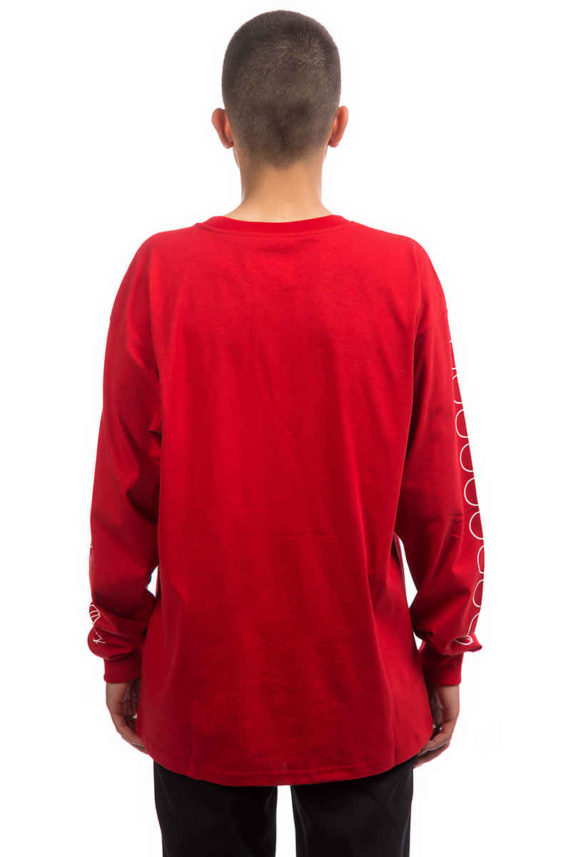 Polar Skateboards Racing Longsleeve (red)