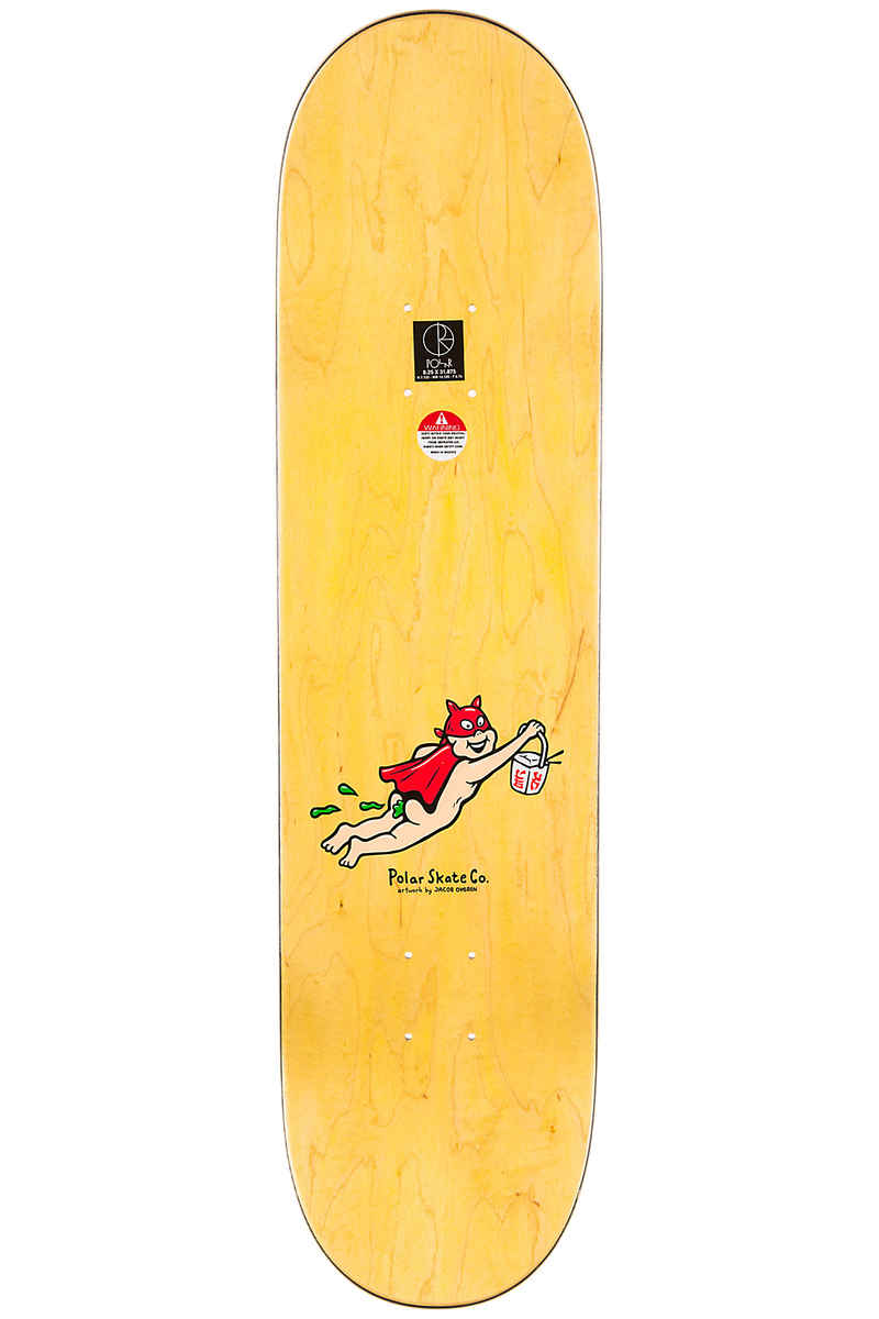 Polar Skateboards Herrington Aaron's Deli 8.25" Deck (multi)
