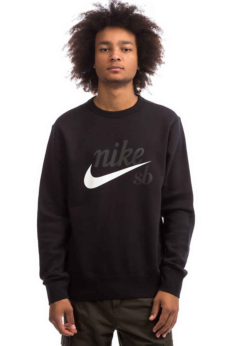Nike SB Icon Craft Sweatshirt (black white)