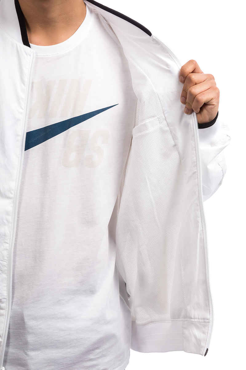 Nike SB Icon Bomber Veste (white white black)