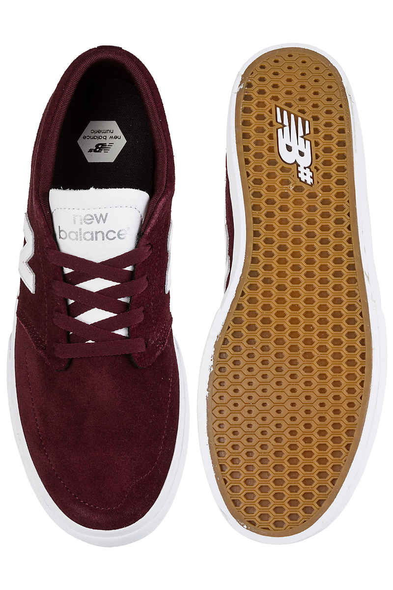 New Balance Numeric 345 Shoes (burgundy)