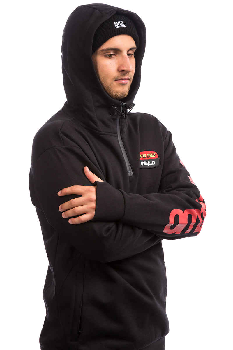 ThirtyTwo x Santa Cruz Stamped Snow Hoodie (black)