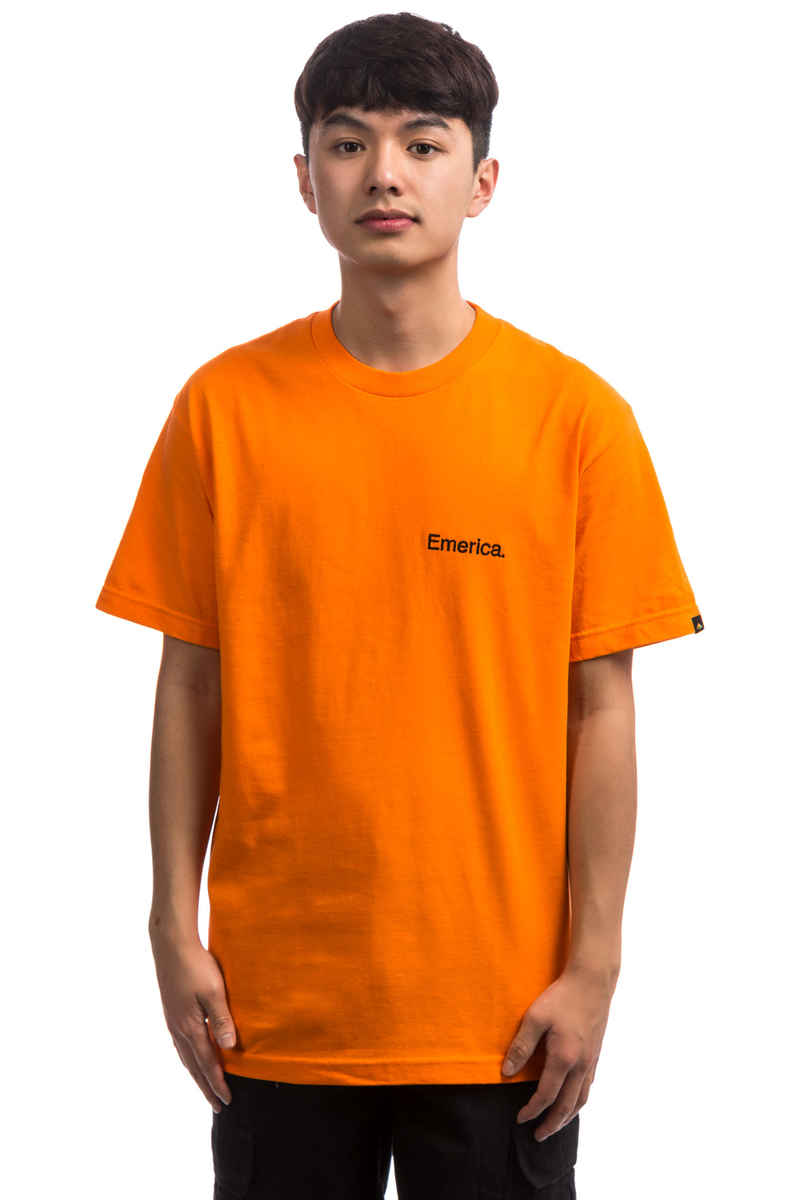 Emerica Pure Embroidery T-Shirt (orange)