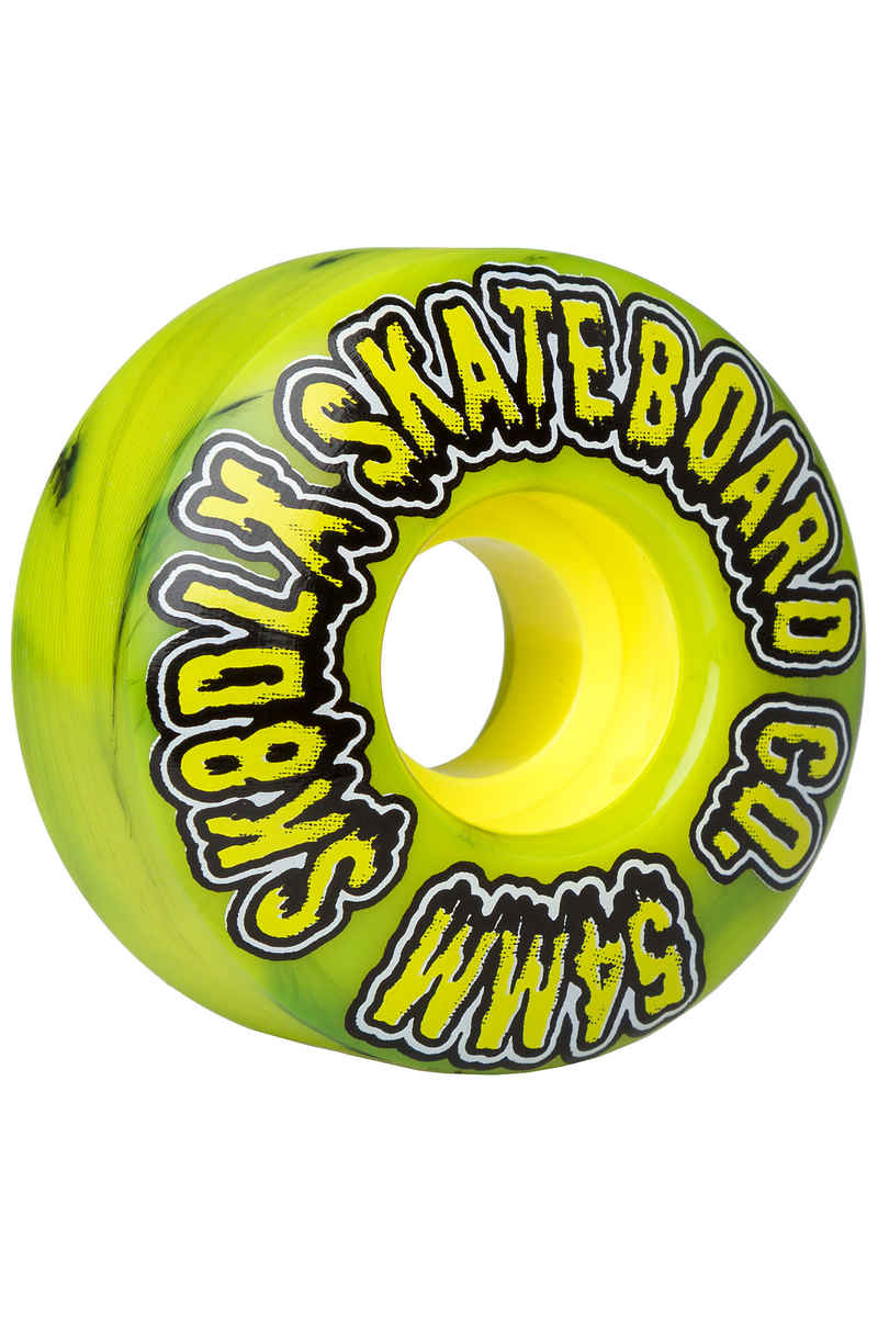 SK8DLX Slime Series Roue (green black swirl) 54mm 100A 4 Pack