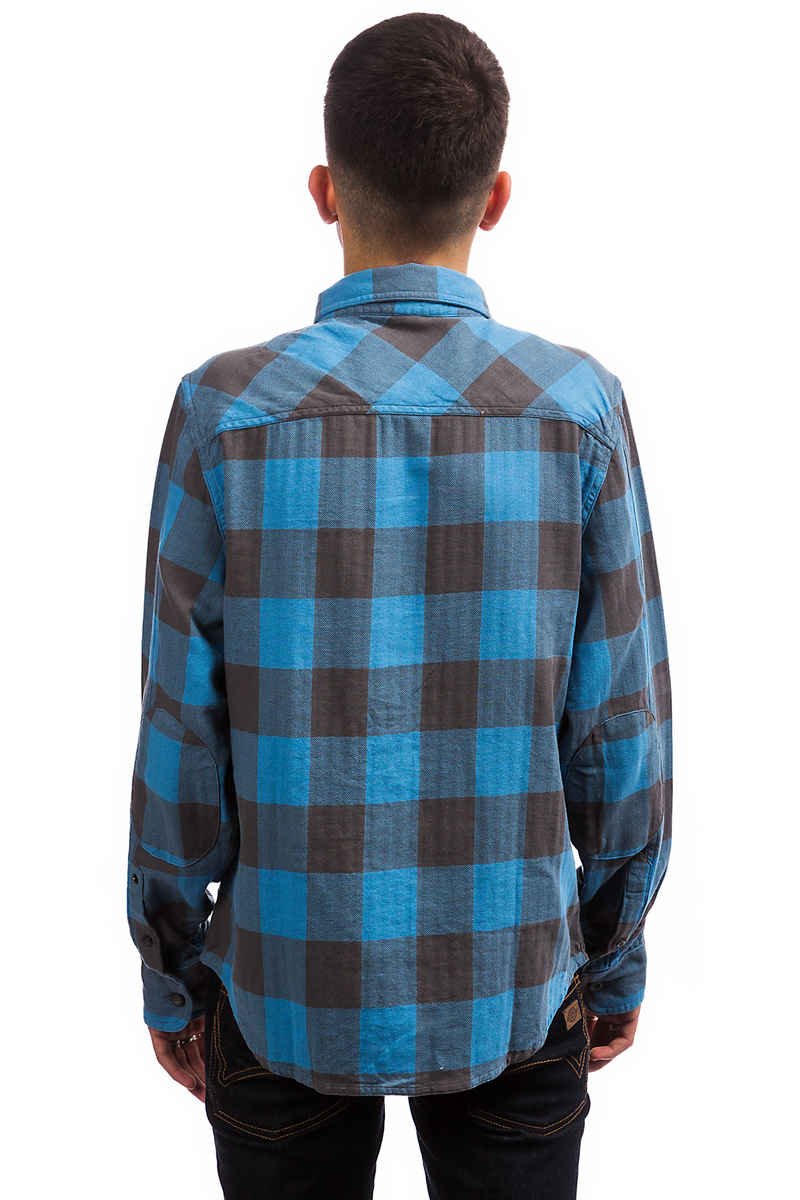 Dickies DMO Check Camicia (blue grey)
