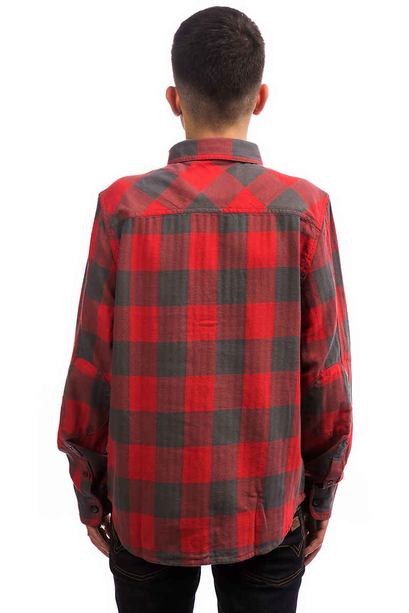 Dickies DMO Check Hemd (red grey)