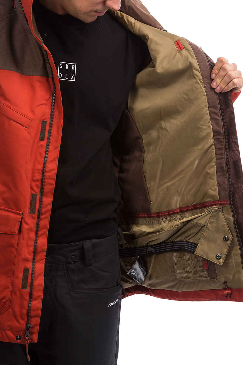 Burton Breach Snowboard Jas (bitters chestnut waxed)