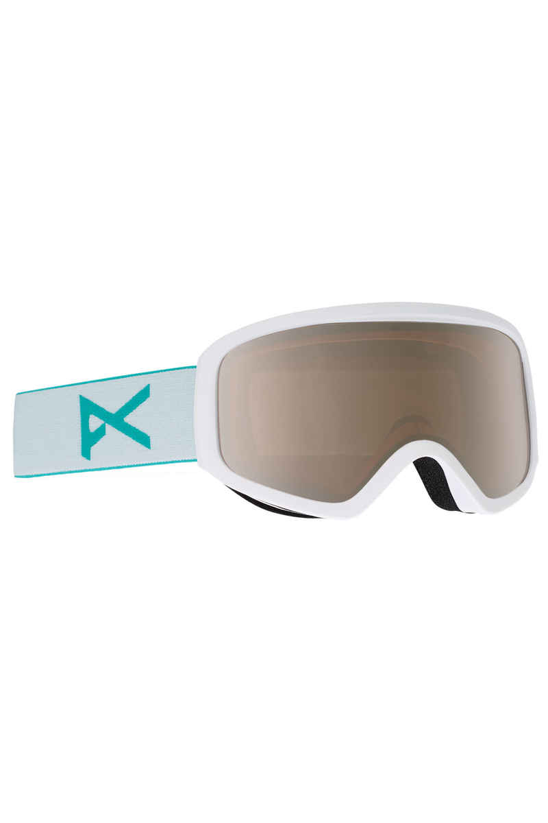 Anon Insight Goggles women (white silver amber) incl. 2ème écran