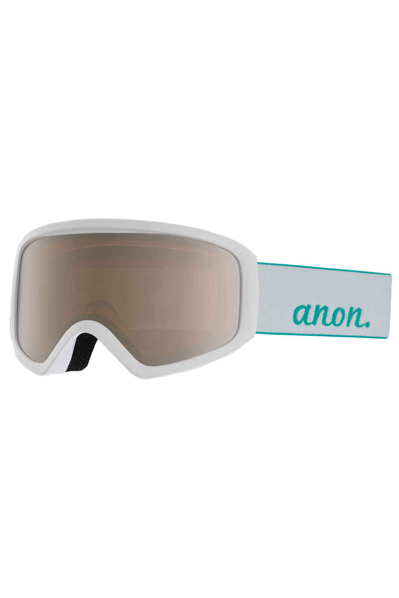 Anon Insight Goggles women (white silver amber) incl. 2ème écran