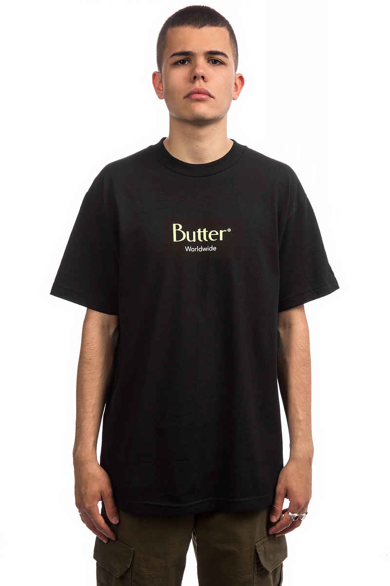 Butter Goods Classic Logo T-Shirt (black)