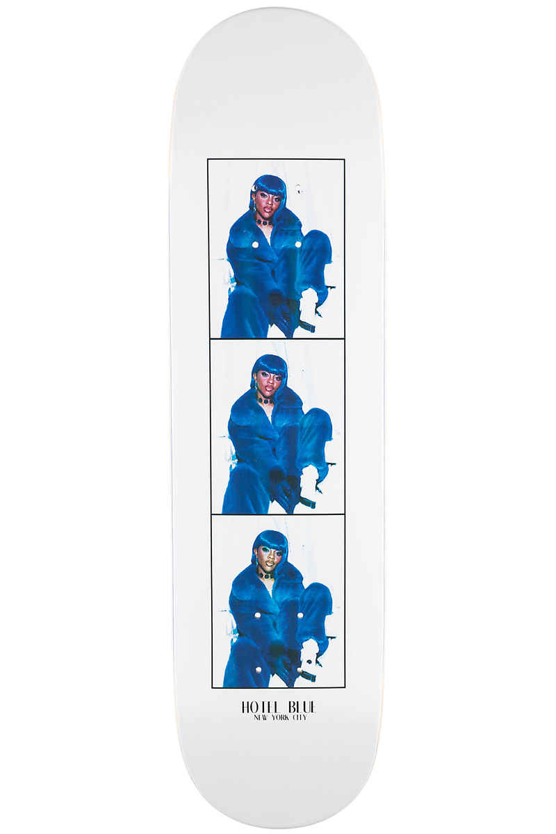 Hotel Blue Lil Kim 8.25" Planche Skate (white)