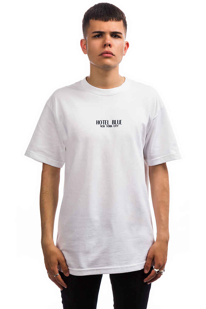Hotel Blue Logo T-Shirt (white)