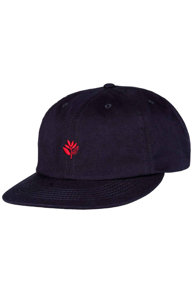 Magenta 6 Panel Cap (navy)