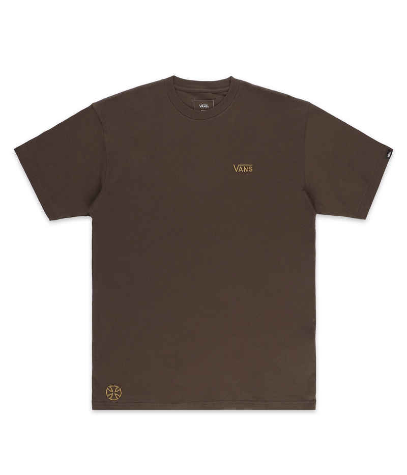 Vans x Independent Dual Logo Camiseta (dark chocolate)