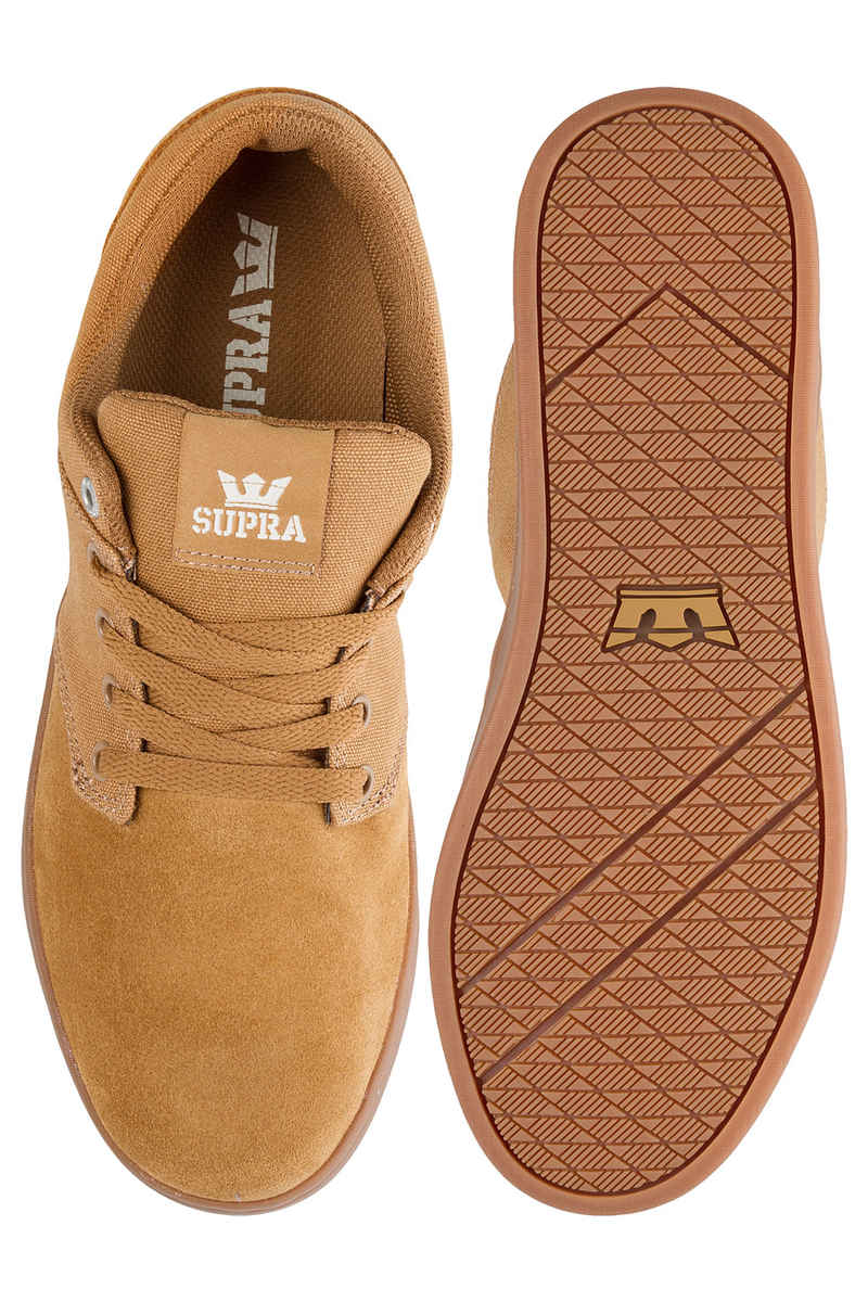 Supra Chino Court Shoes (tan gum)