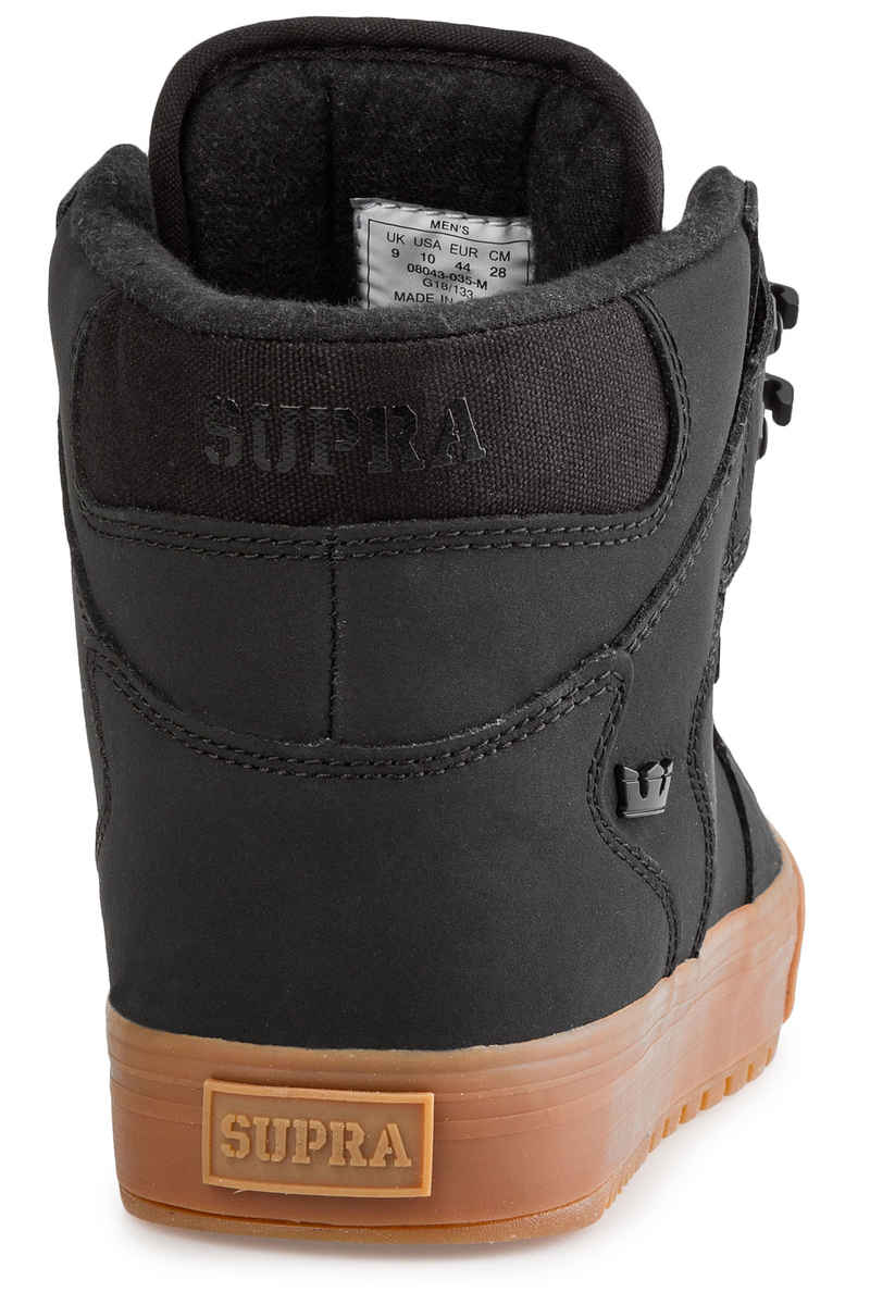Supra Vaider CW Shoes (black black gum)