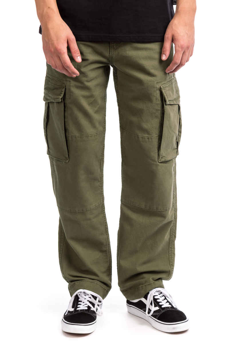 REELL Flex Cargo Pantalons (clay olive canvas)
