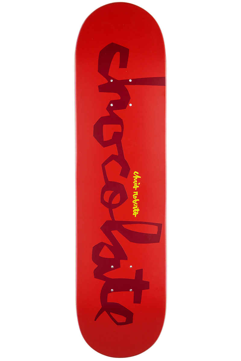Chocolate Roberts Original Chunk 8" Deck (red)
