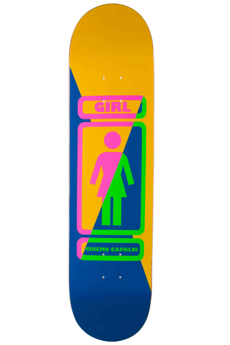 Girl Capaldi 93 Til 8.125" Deck (blue yellow)