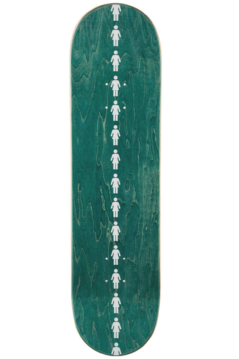 Girl Capaldi 93 Til 8.125" Deck (blue yellow)