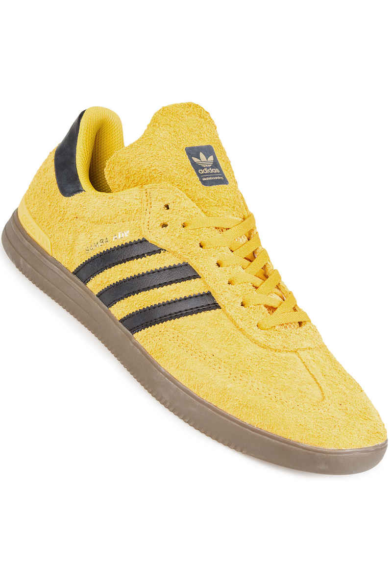 adidas Skateboarding Samba ADV Zapatilla (bold gold core black gum)