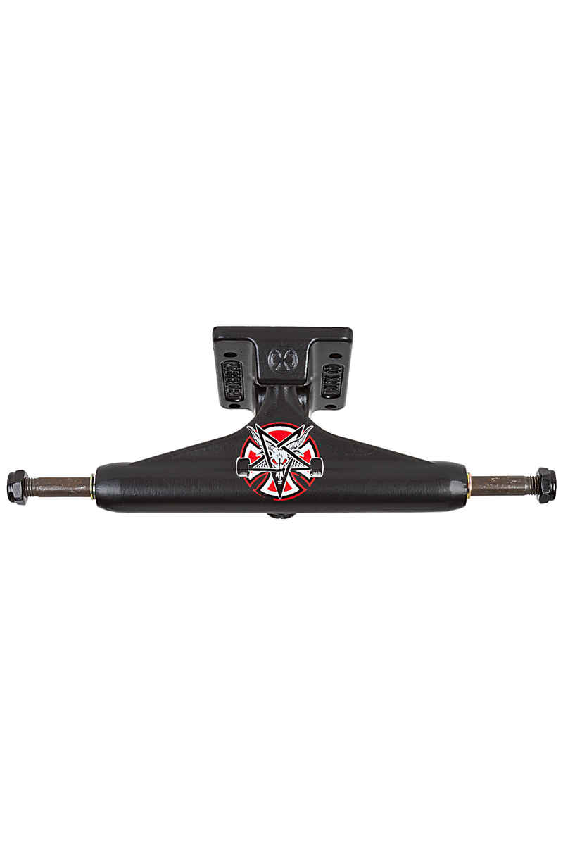 Independent x Thrasher 144 Stage 11 Standard Pentagram Truck (black)