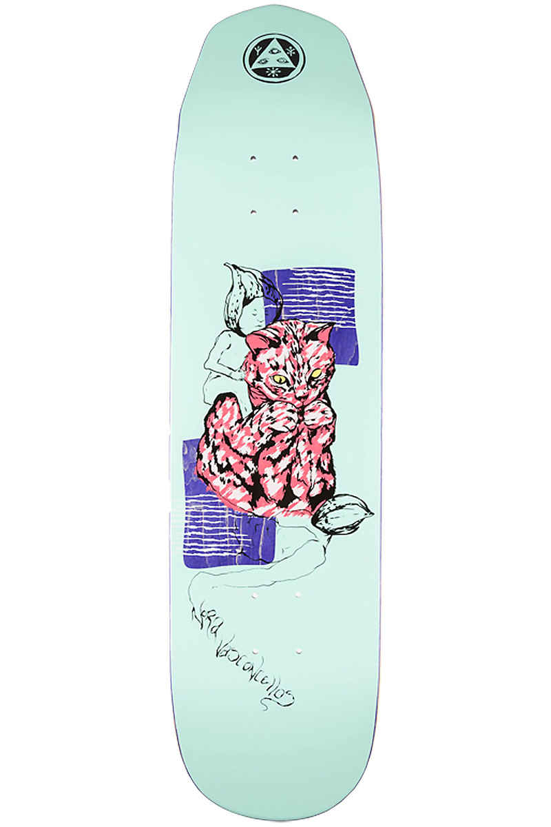 Welcome Vasconcellos Loo Dood 8.6" Deck (teal)