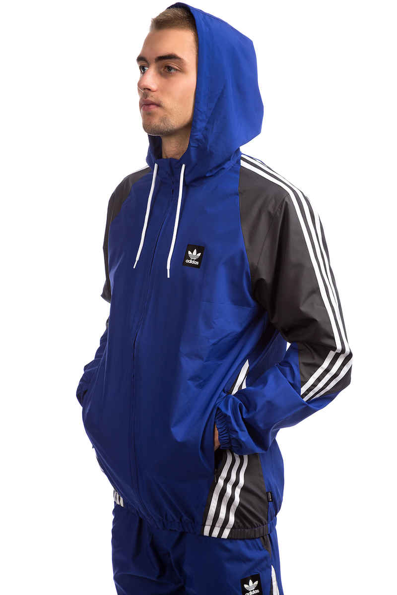 adidas Insley Giacca (active blue solid grey white)