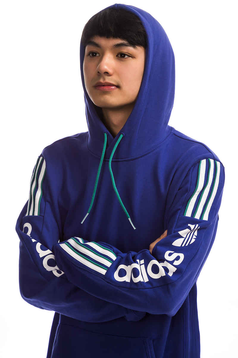 adidas Quarzo Insley Hoodie (active blue white green)