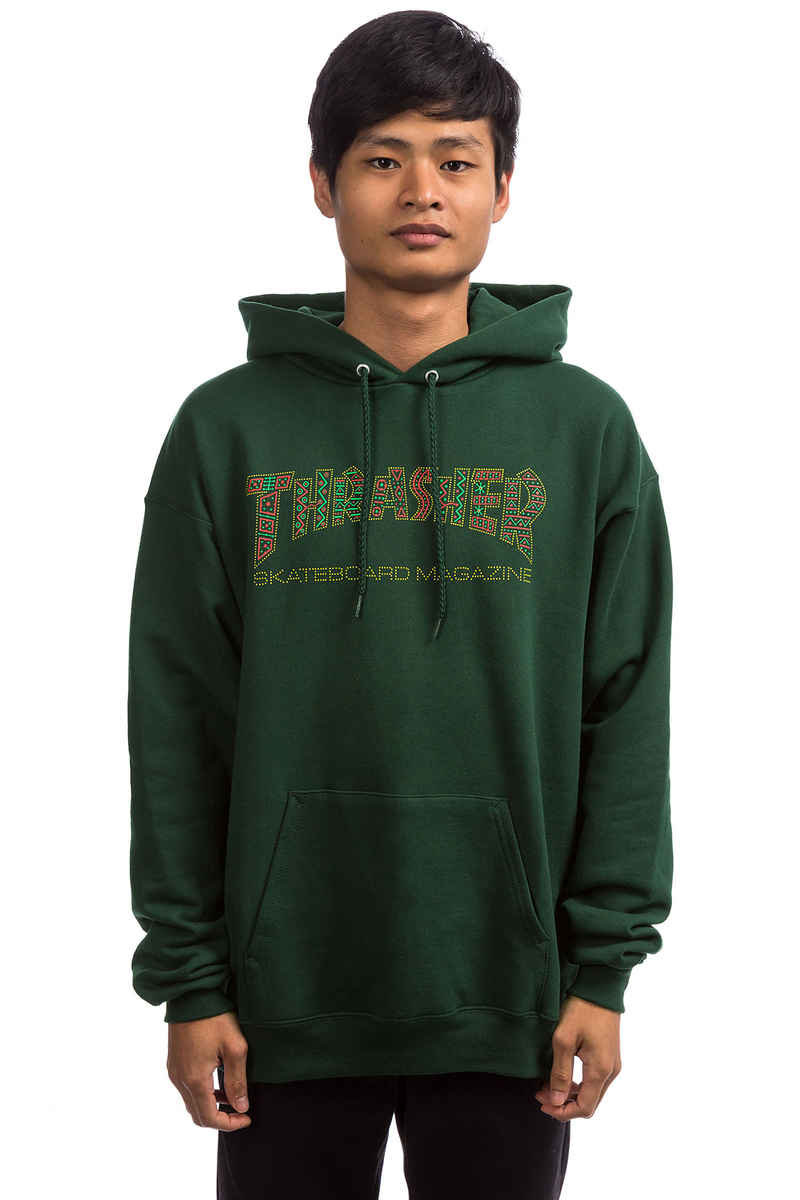 Thrasher Davis Hoodie (forest green)