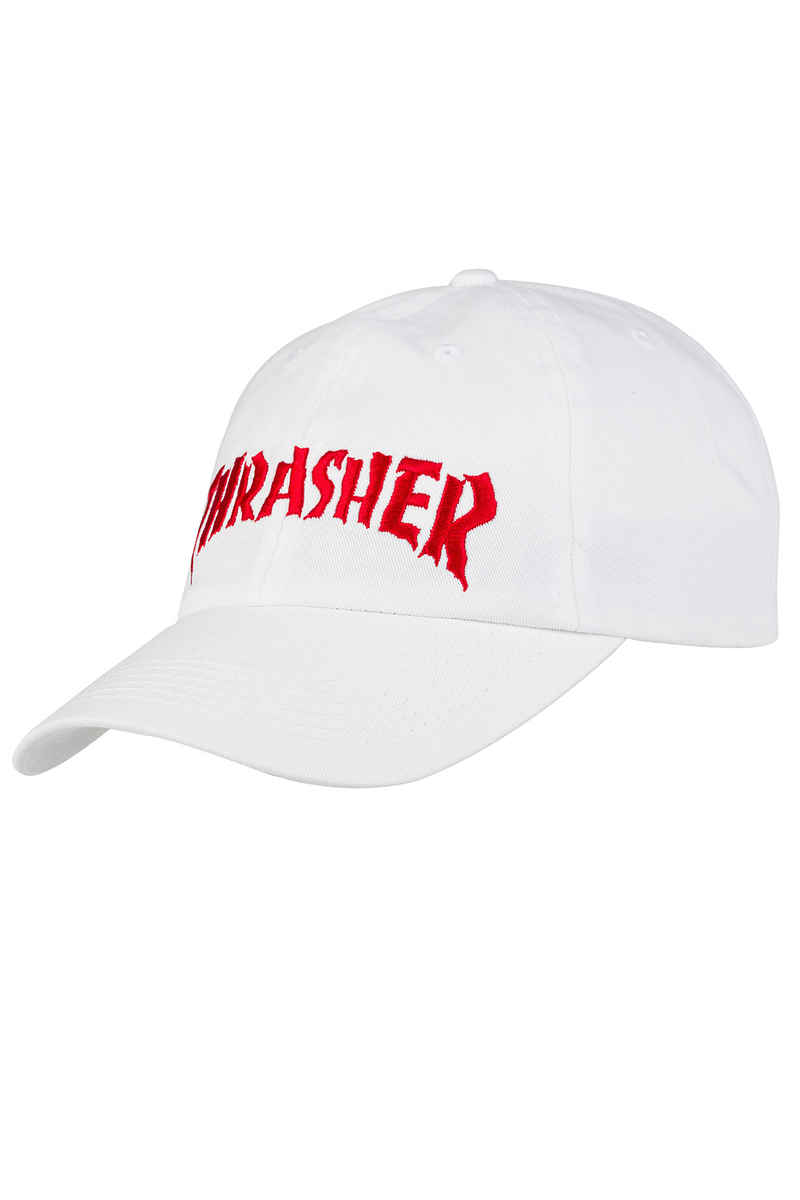 Thrasher Nackface Invert Snapback Cap (white)