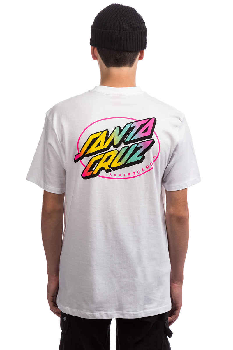 Santa Cruz Oval Dot T-Shirt (white)